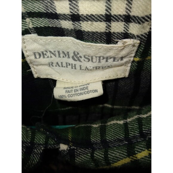 Ralph Lauren Denim & Supply Women's Medium Long Sleeve Button Up Plaid... - Picture 4 of 7